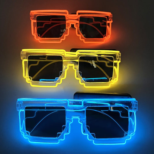 light up disco sunglasses